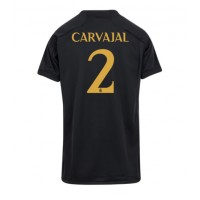 Dres Real Madrid Daniel Carvajal #2 Tretina pre Ženy 2023-24 Krátky Rukáv